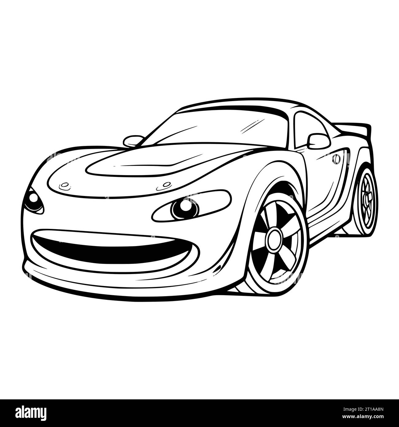 Cute Car Coloring Pages Hi res Stock Photography And Images Alamy