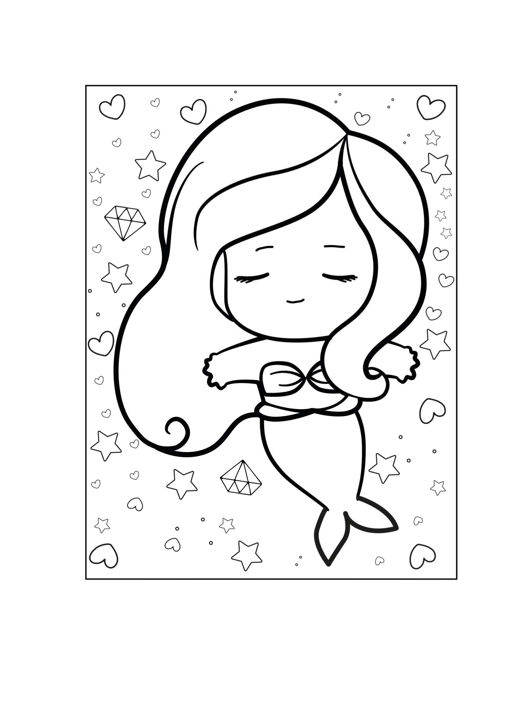Cute And Easy Coloring Pages