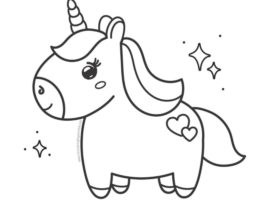 Cute Unicorn Coloring Pages Free And Easy Printables Cute Coloring Pages For Kids