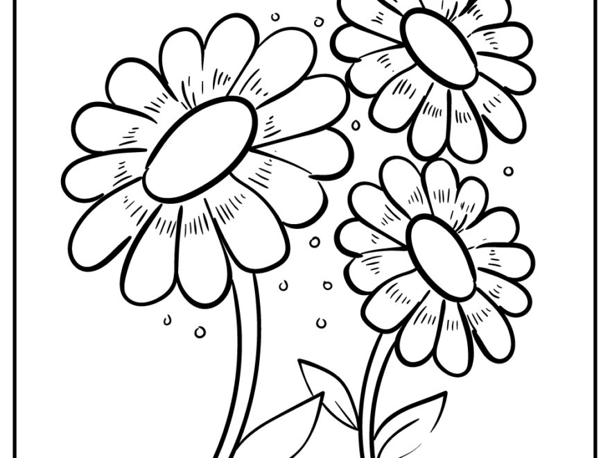 Daisy Coloring Pages 100 Free Printables