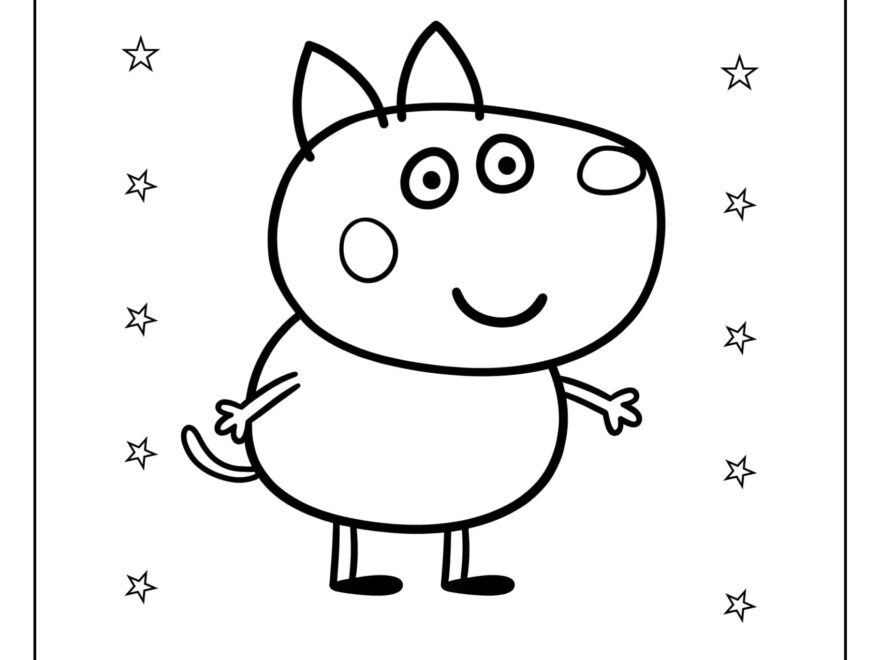 Danny Dog Coloring Pages Lesson Tutor