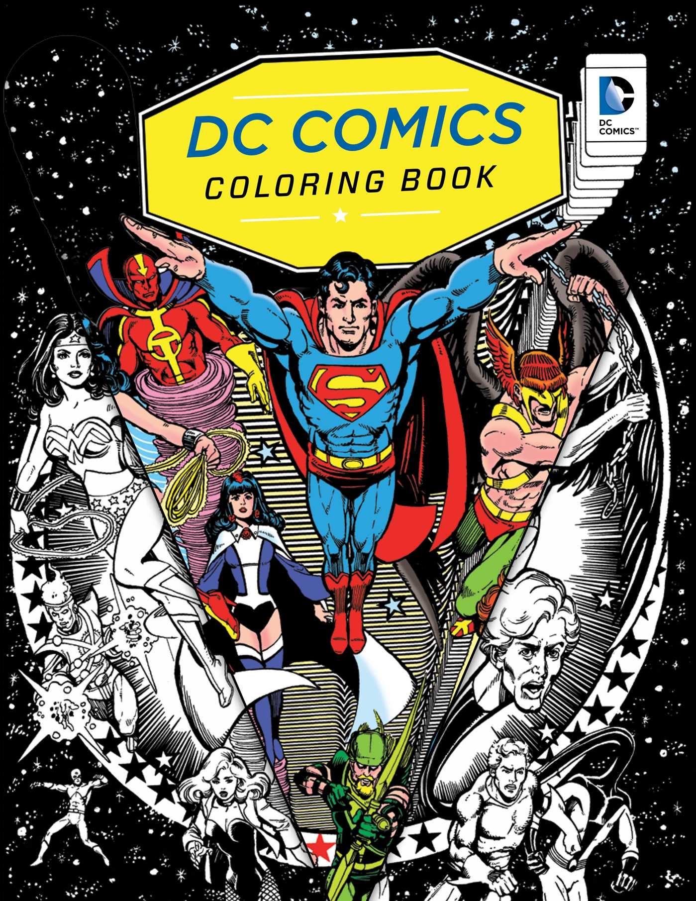 DC Comics Coloring Book Book By Insight Editions Official Publisher Page Simon Schuster