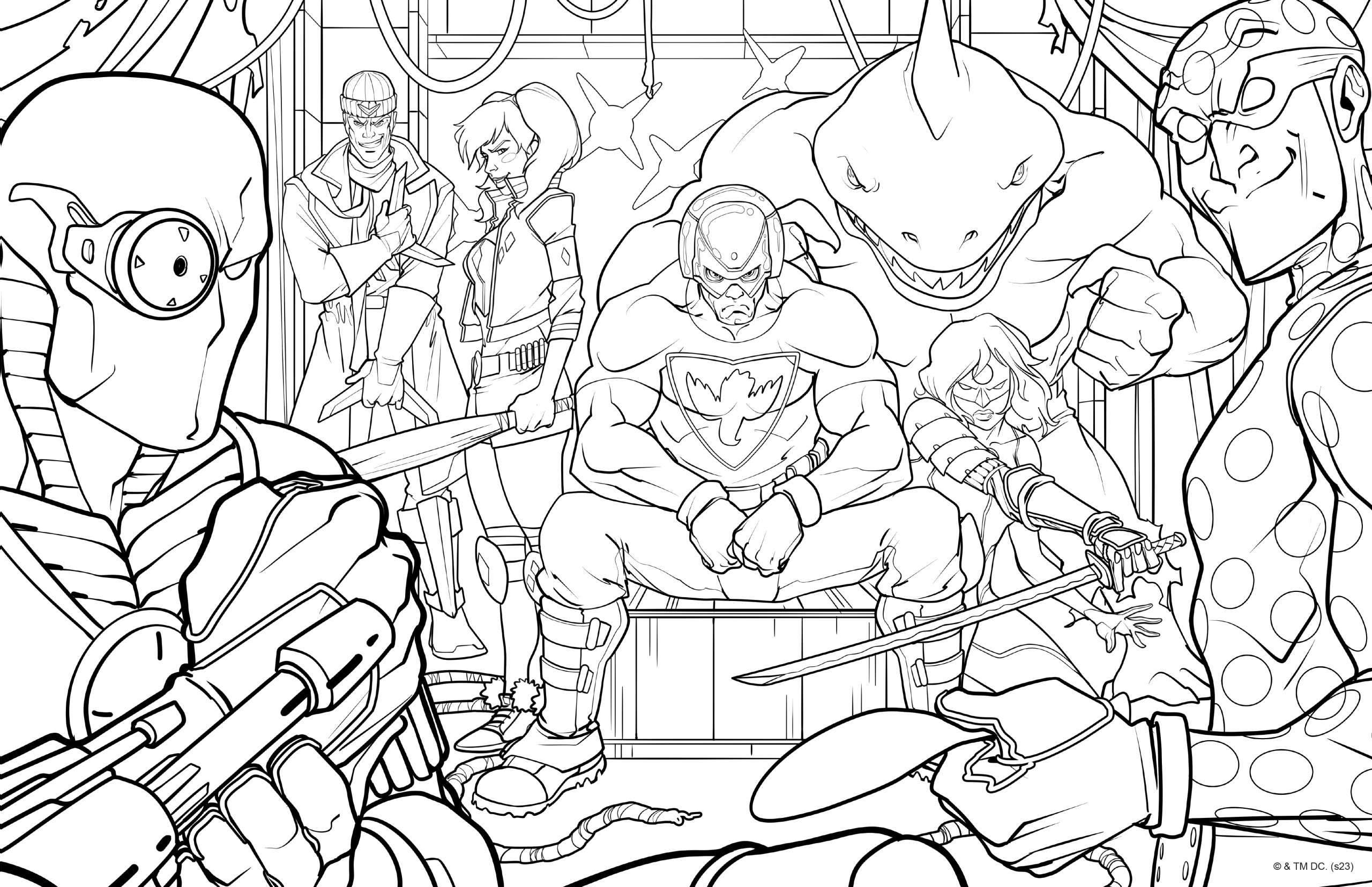 DC Super Villains Coloring Book Coming Soon From Insight Editions DC Comics News