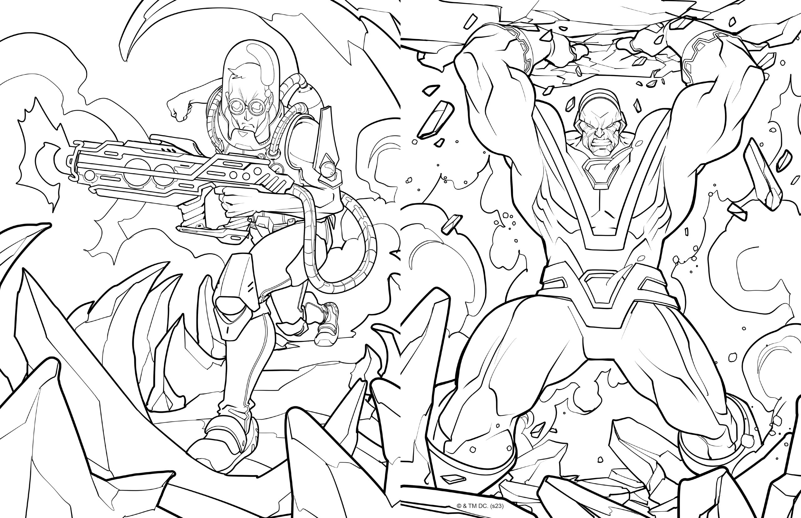 DC Super Villains Coloring Book Coming Soon From Insight Editions DC Comics News