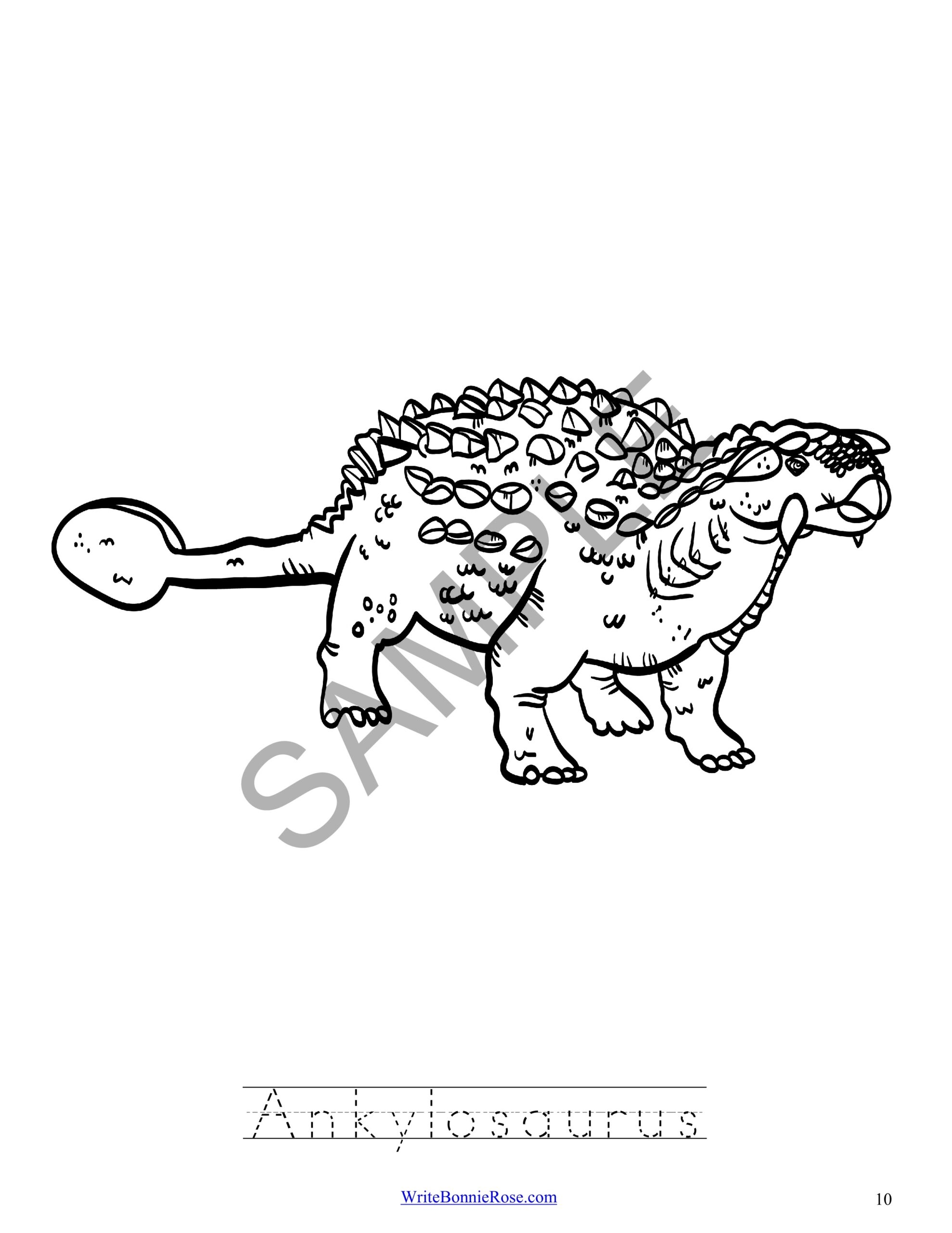 Dinosaur Facts Color Copy Made By Teachers