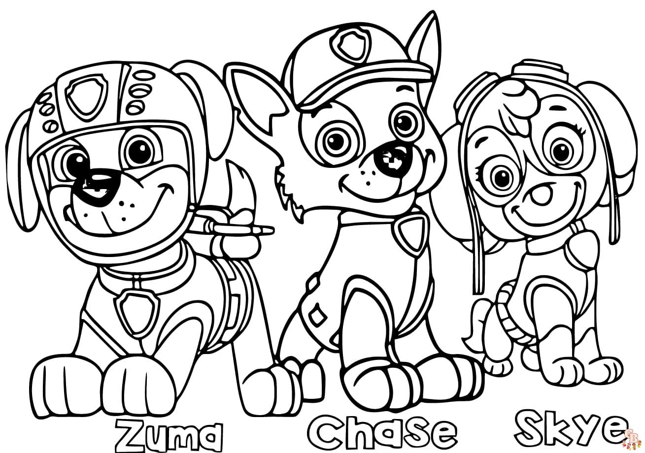 Discover 180 The Best Free Paw Patrol Coloring Pages Printable