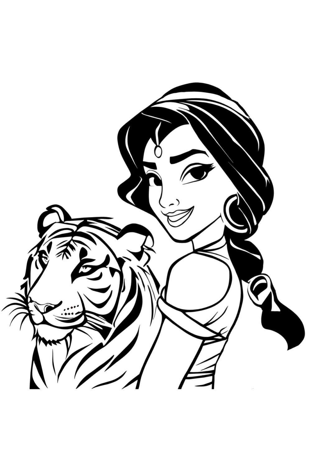 Disney Coloring Pages Disney Princess Coloring Sheet Printables Princess Jasmine