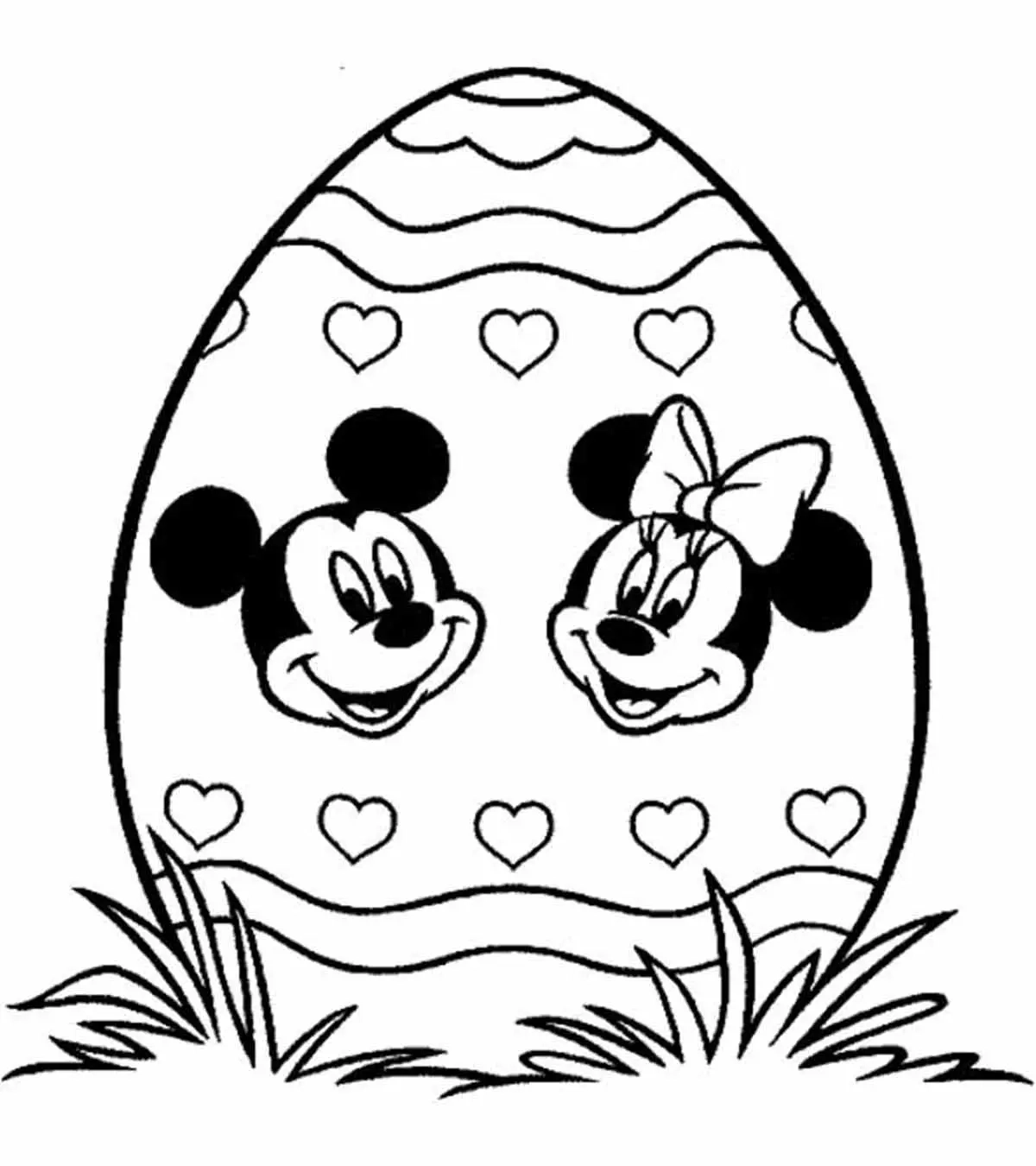 Cute Free Printable Disney Coloring Pages