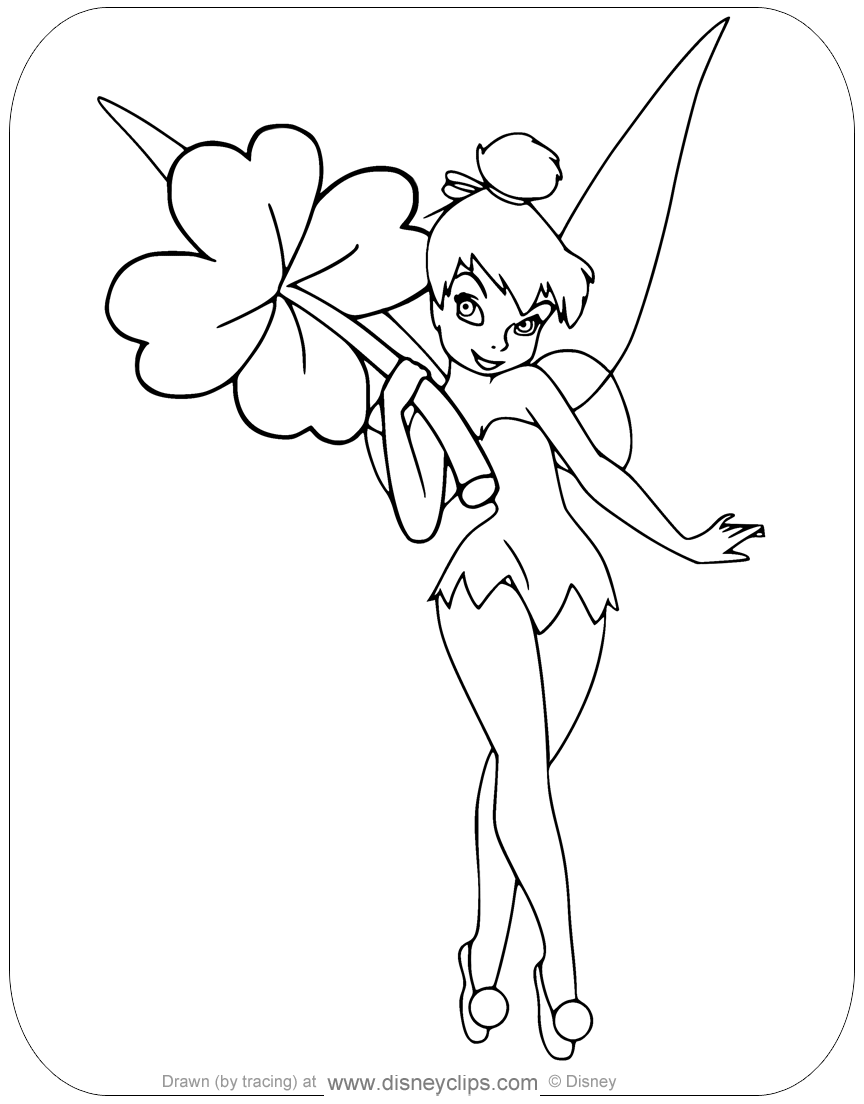 Disney Saint Patrick s Day Coloring Pages Disneyclips