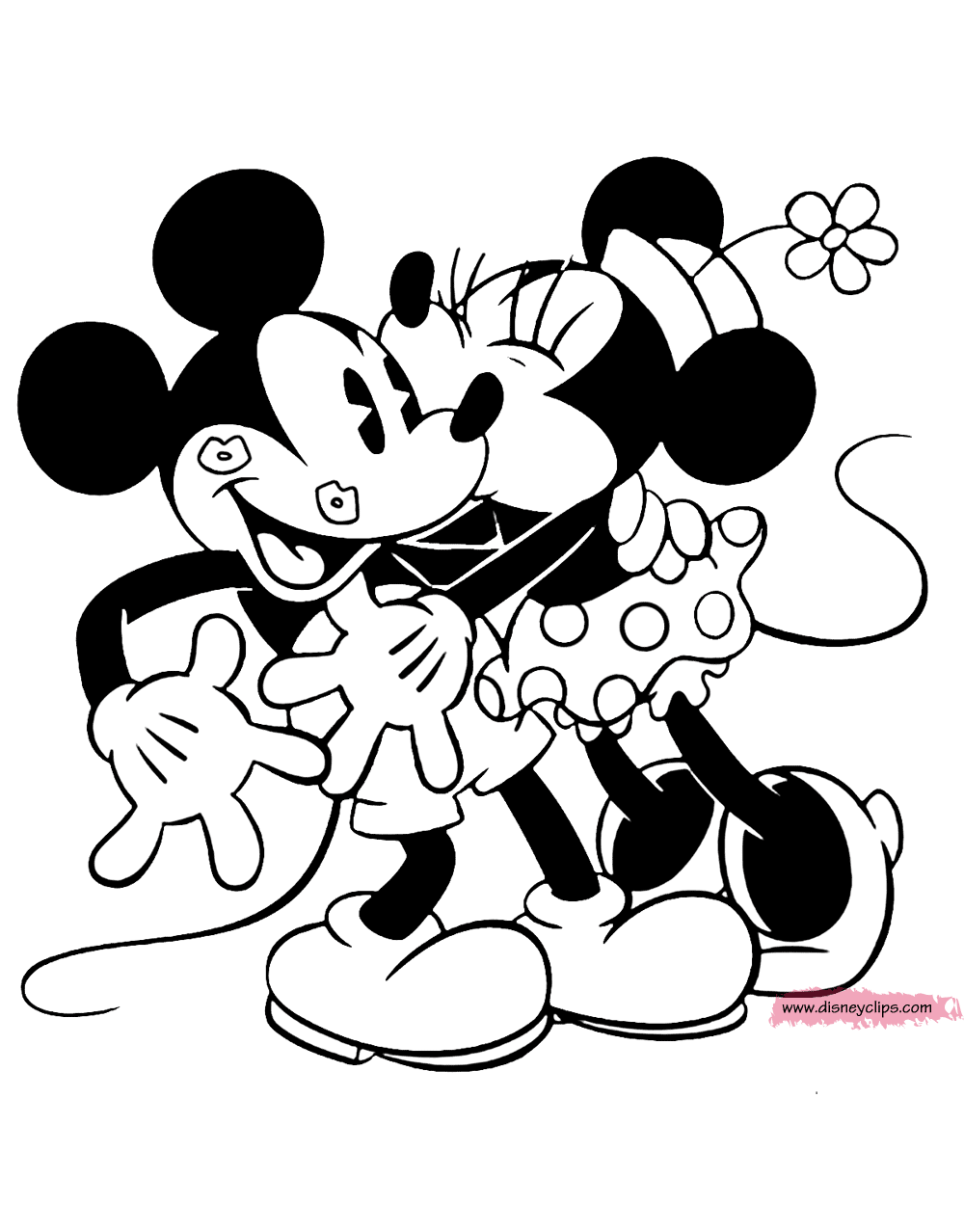 Disney Valentine s Day Coloring Pages 3 Disneyclips