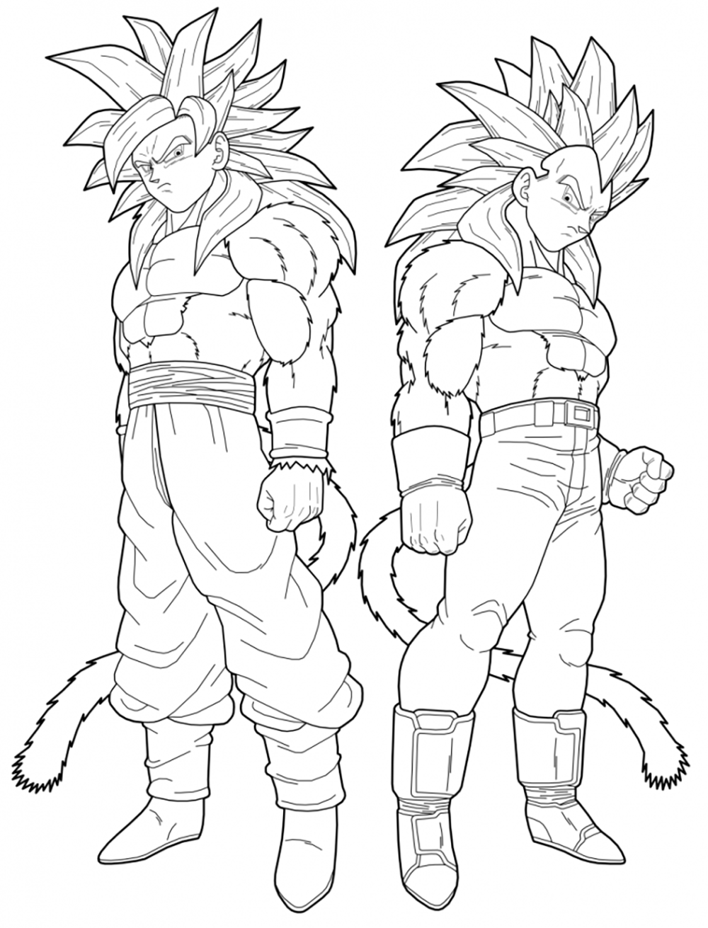 Goku Coloring Pages To Print Goku Coloring Pages To Print