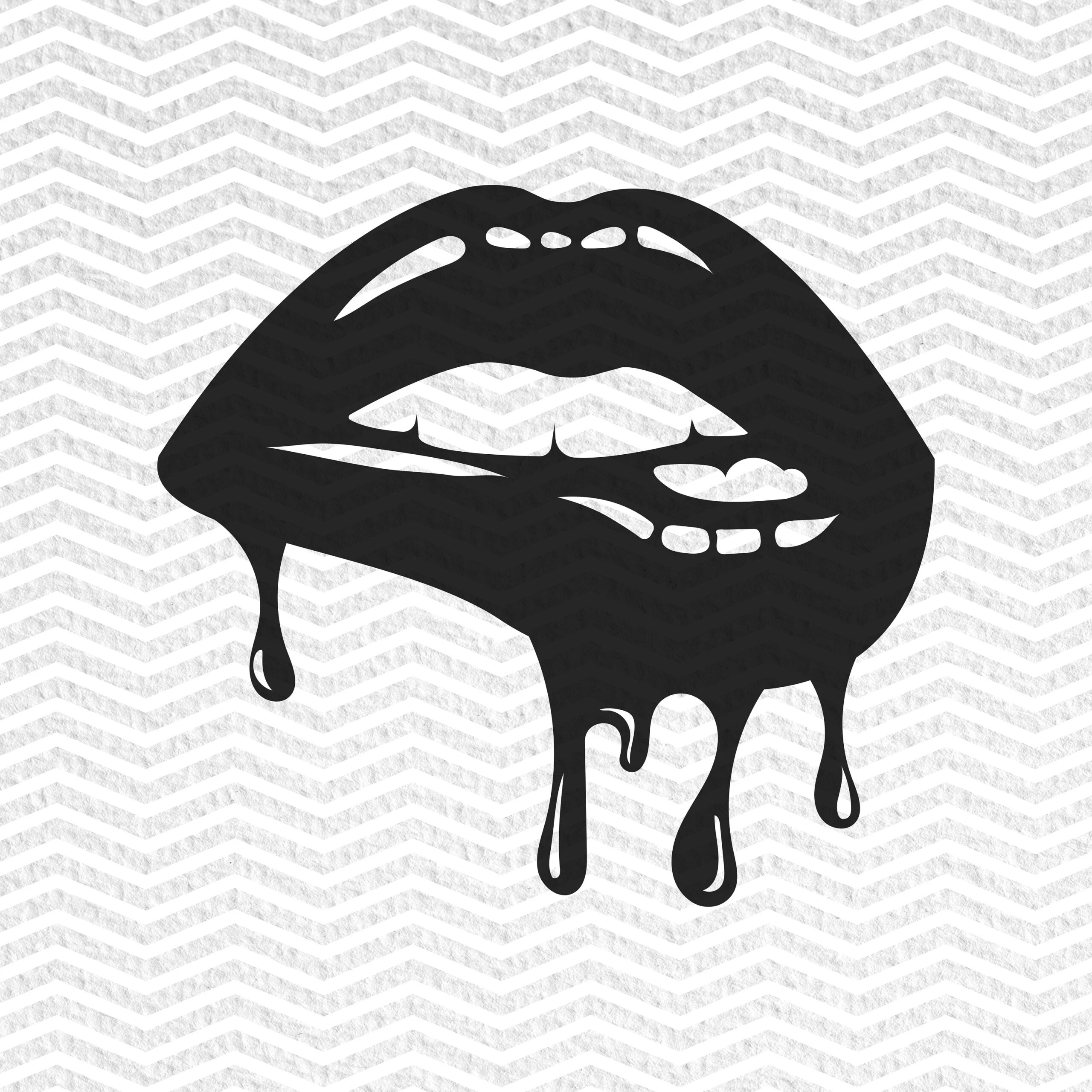 Dripping Lips SVG Sexy Lips Dripping Lips Files For For Cricut T shirt Svg File Sexy Make Up Lipstick Kiss SVG Melting Lips SVG Files Etsy