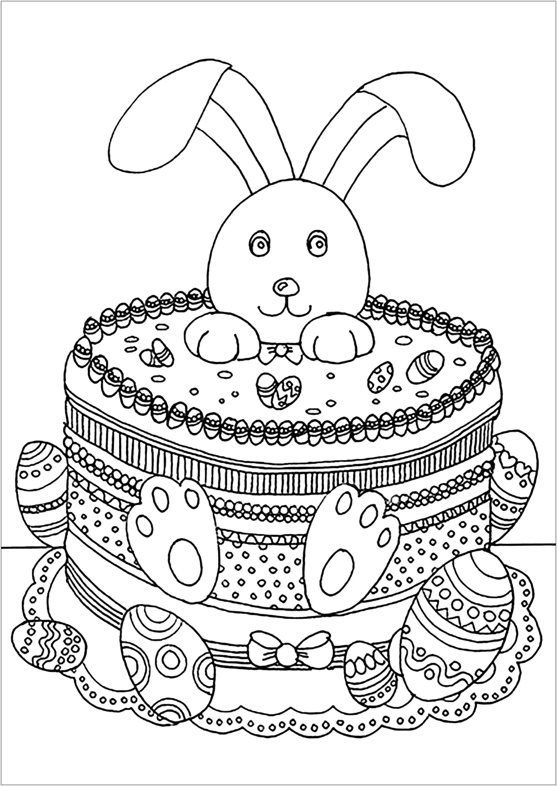 Easter Coloring Pages For Adults Bunny And Dog Easter Coloring Pages For Adults Bunny And Dog