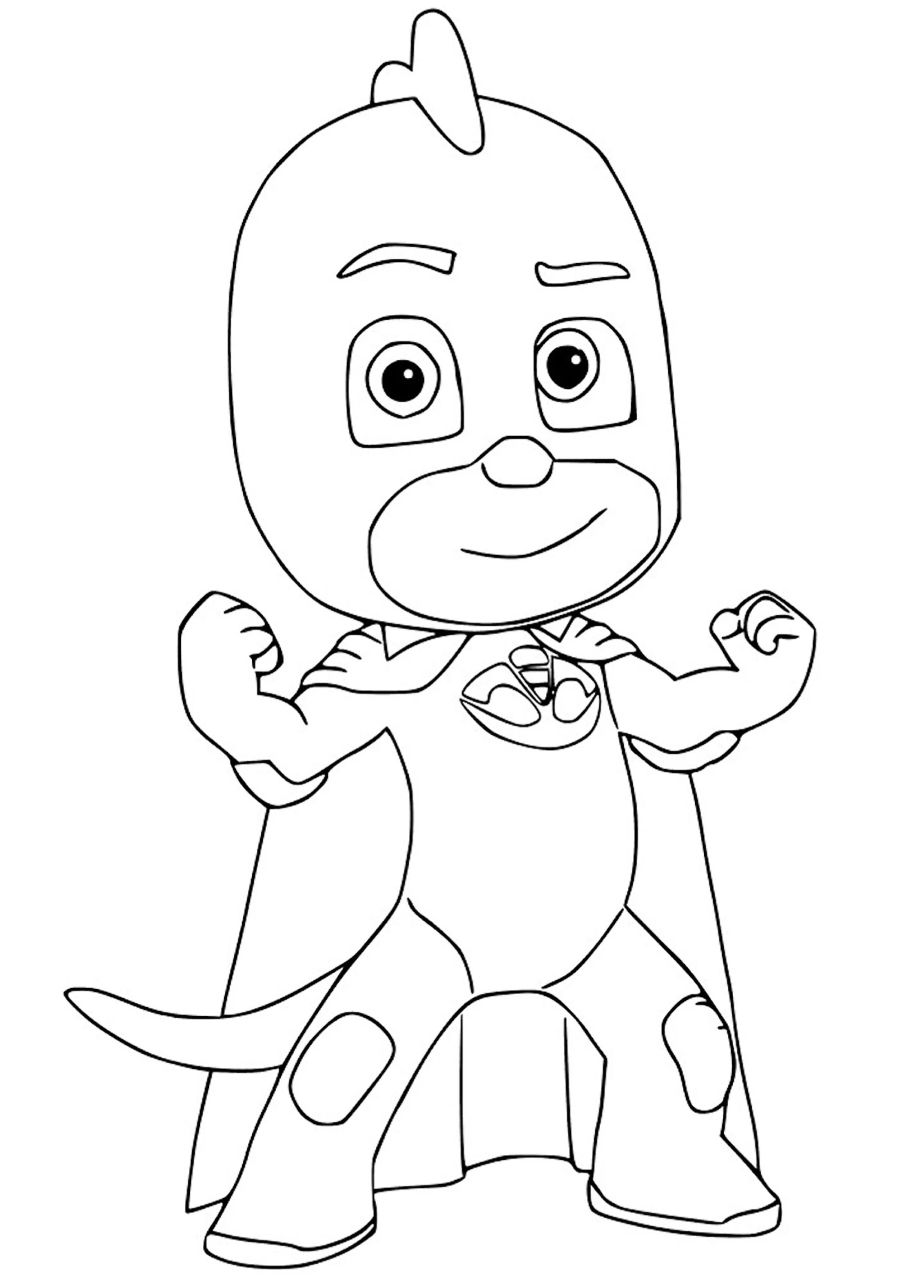 Disney Pj Masks Coloring Pages
