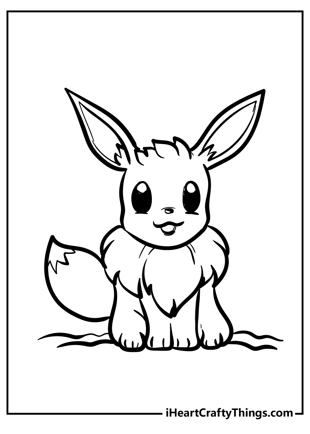 Eevee Pokemon Coloring Pages 100 Free Printables Eevee Pokemon Coloring Pages 100 Free Printables