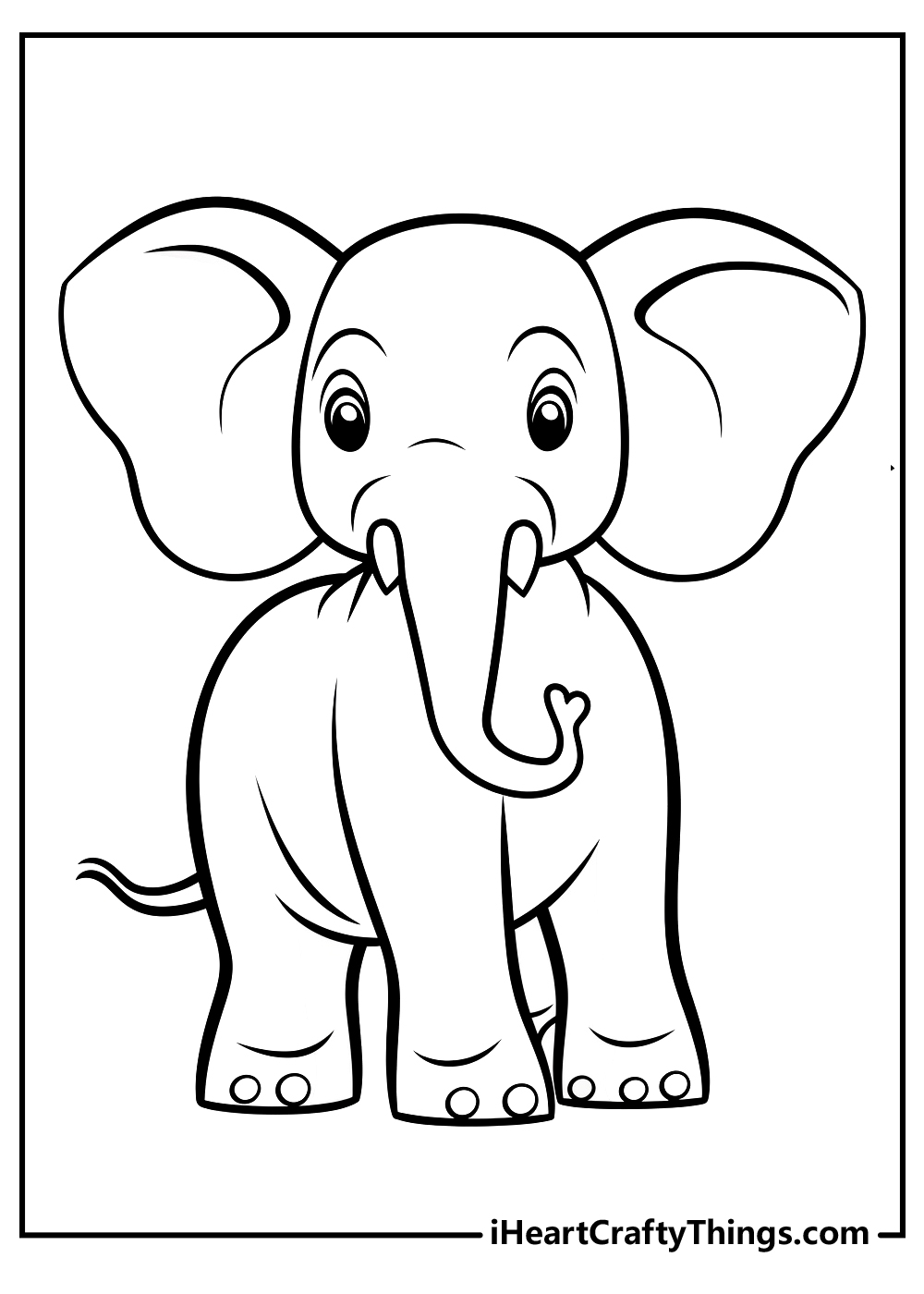 Elephant Coloring Pages 35 Printables To Download For Free
