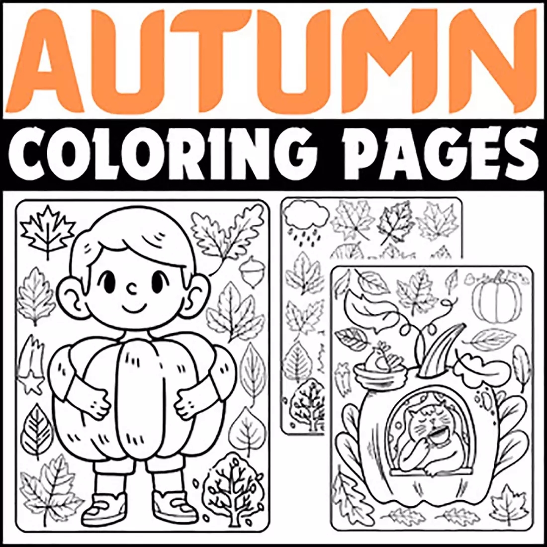 Fall Season Coloring Pages