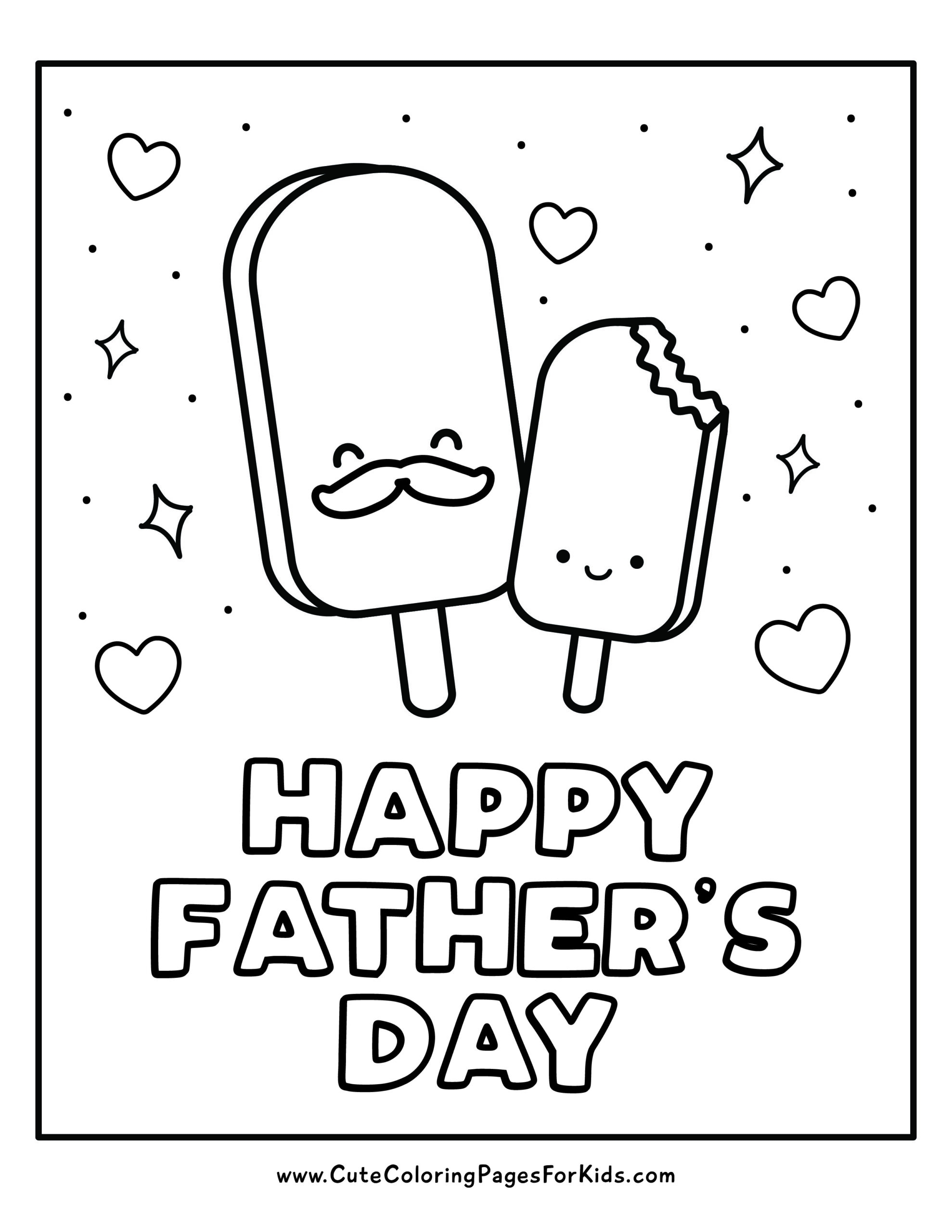 Father s Day Coloring Pages Cute Coloring Pages For Kids