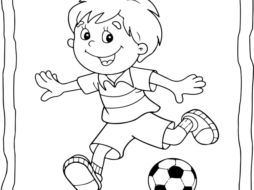 Football Coloring Book Easy And Fun Football Coloring Pages For Kids Made By Teachers