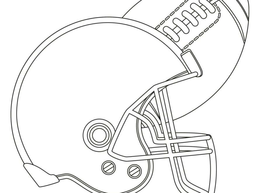 Football Coloring Pages NFL Printables To Download Skip To My Lou