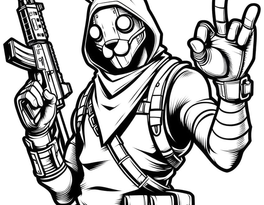 Fortnite Coloring Pages 48 Action Packed Coloring Sheets
