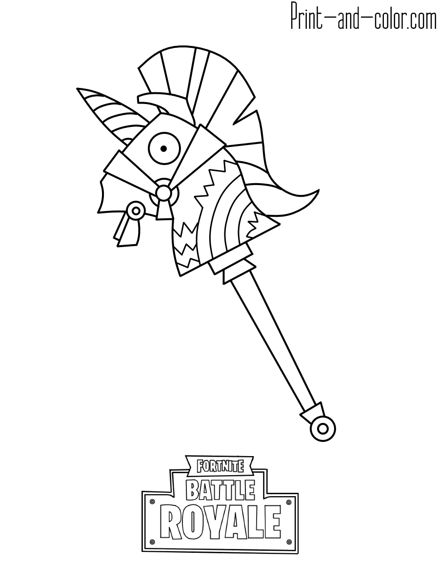 Fortnite Coloring Pages Print And Color