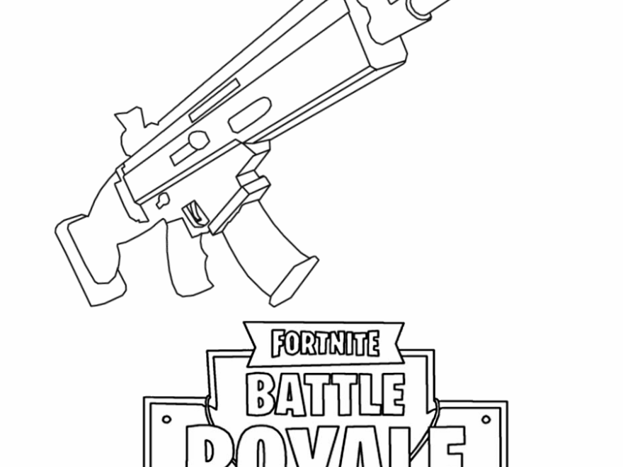 Fortnite Coloring Pages Print And Color