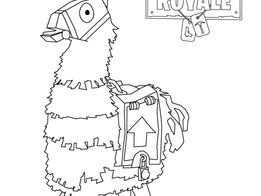 Fortnite Coloring Pages Print And Color