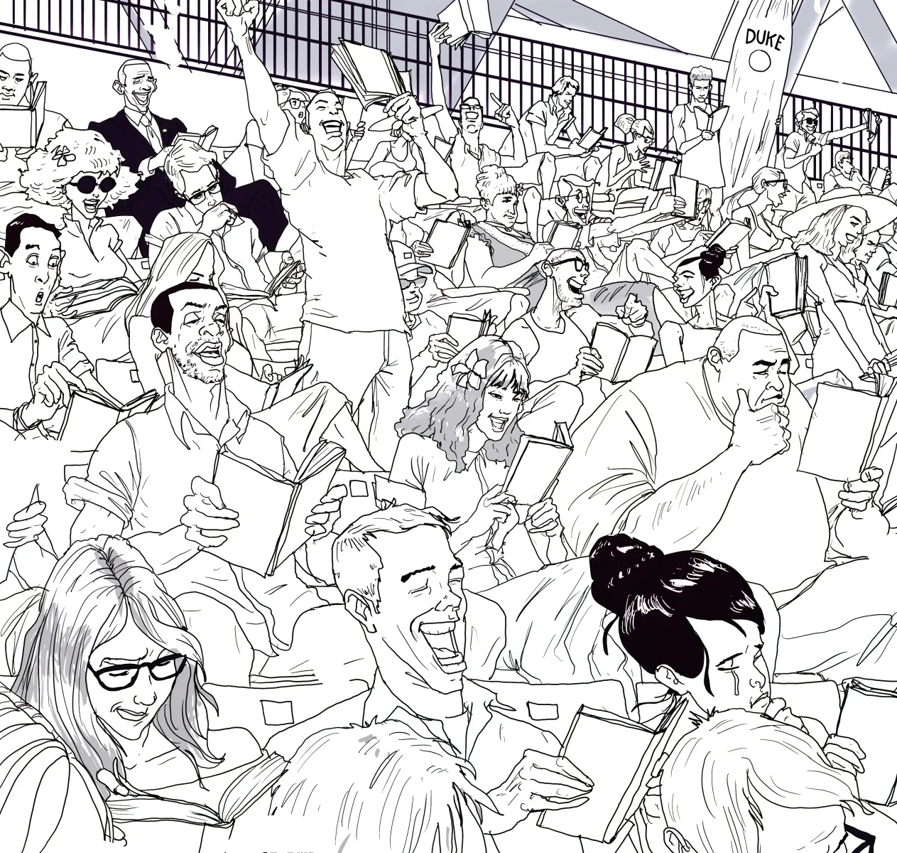 Adult Coloring Pages Of People