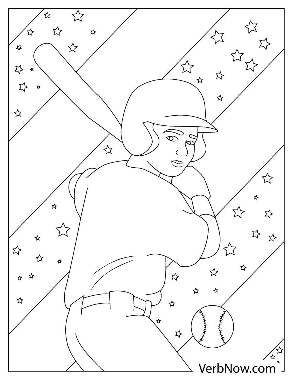 Baseball Field Coloring Pages Printable Baseball Field Coloring Pages Printable