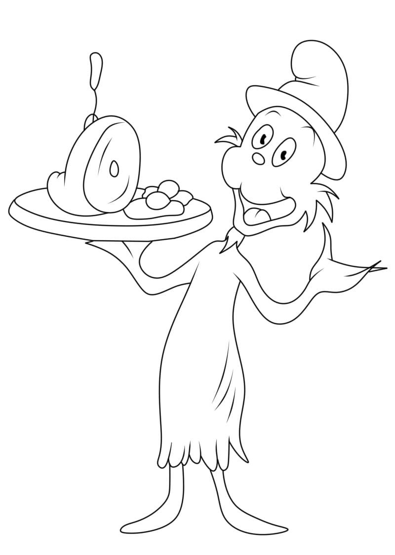 Green Eggs And Ham Netflix Coloring Pages