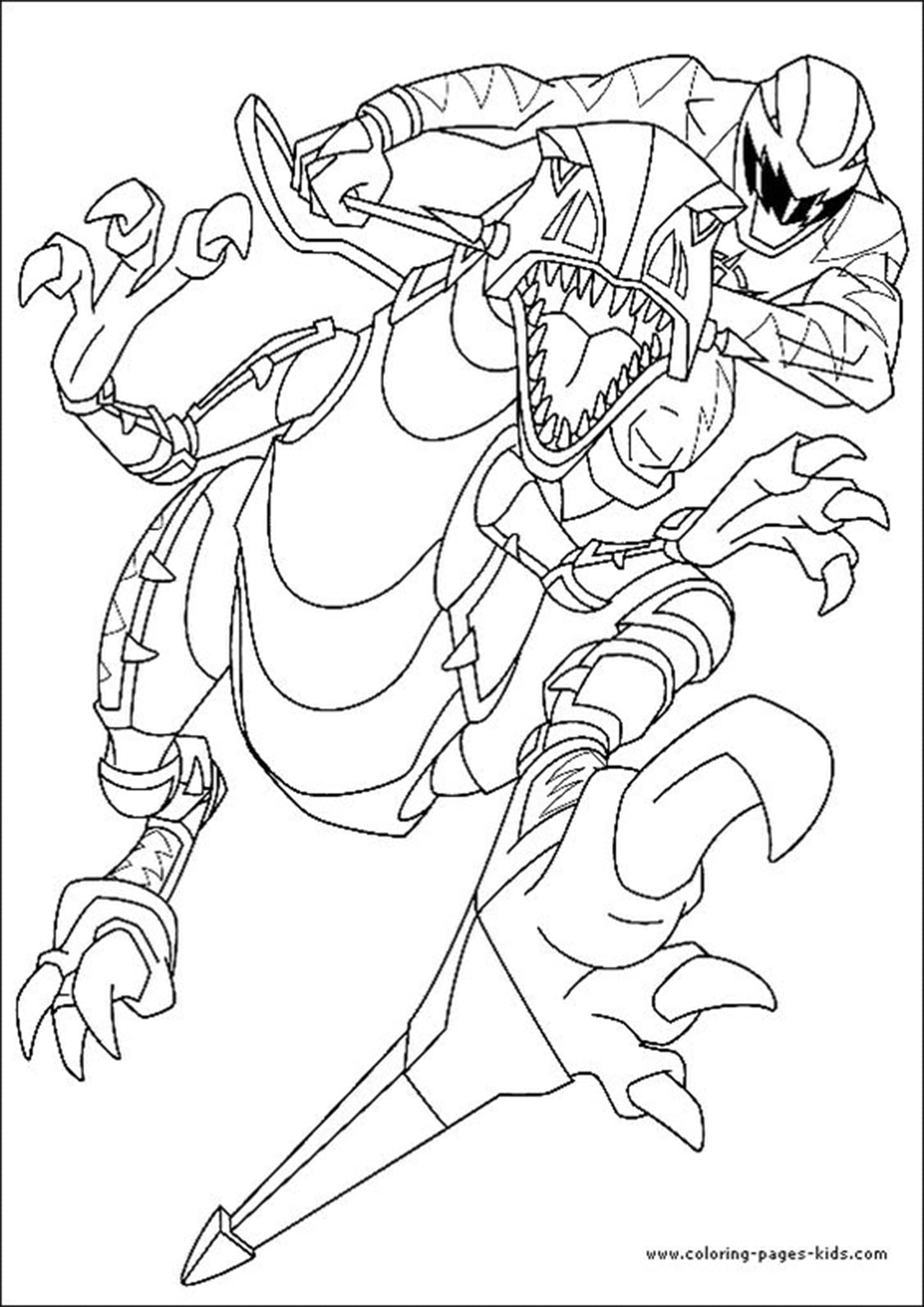 Free Easy To Print Power Rangers Coloring Pages Tulamama
