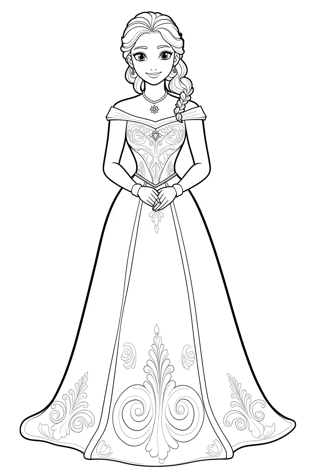 Free Elsa And Anna Coloring Pages Generator 11 Elsa And Anna Coloring Pages To Download