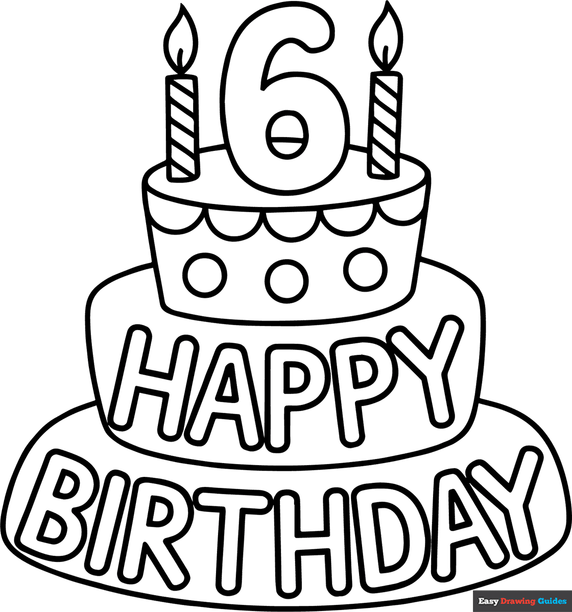 Free Happy Birthday Coloring Pages For Kids 20 Printable Sheets