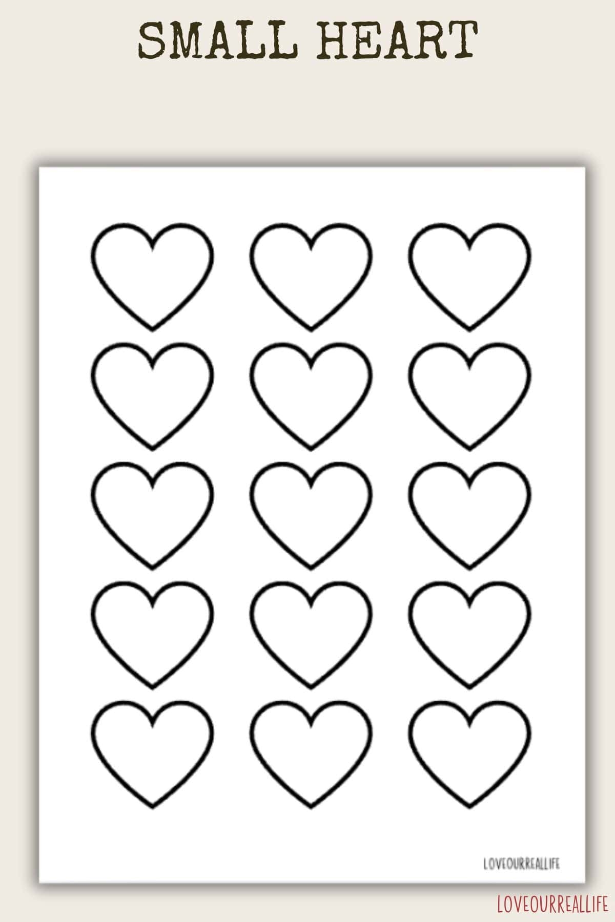 Free Heart Printable Templates For Coloring And Stencils Love Our Real Life