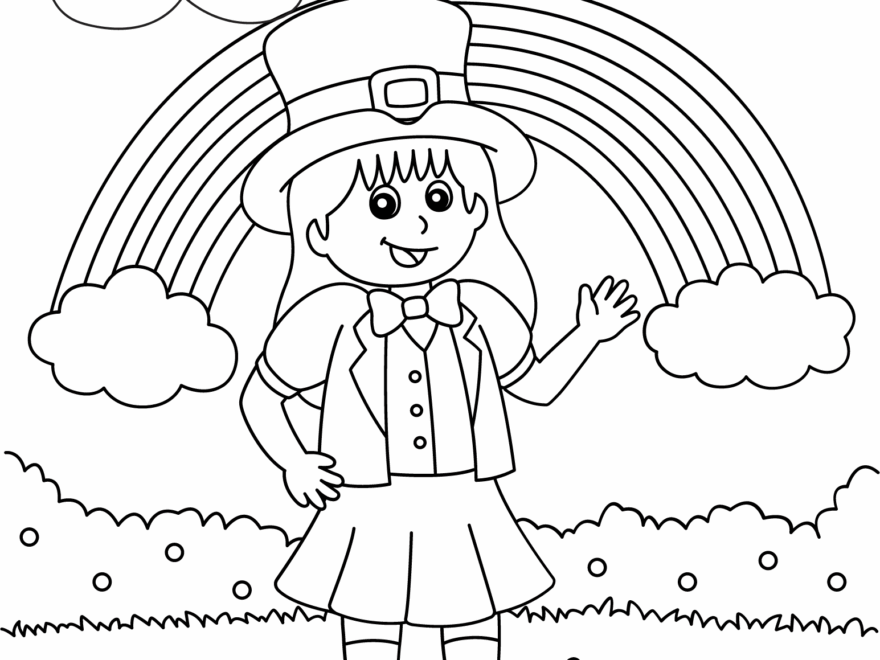 Free Leprechaun Coloring Pages Easy Crafts For Kids