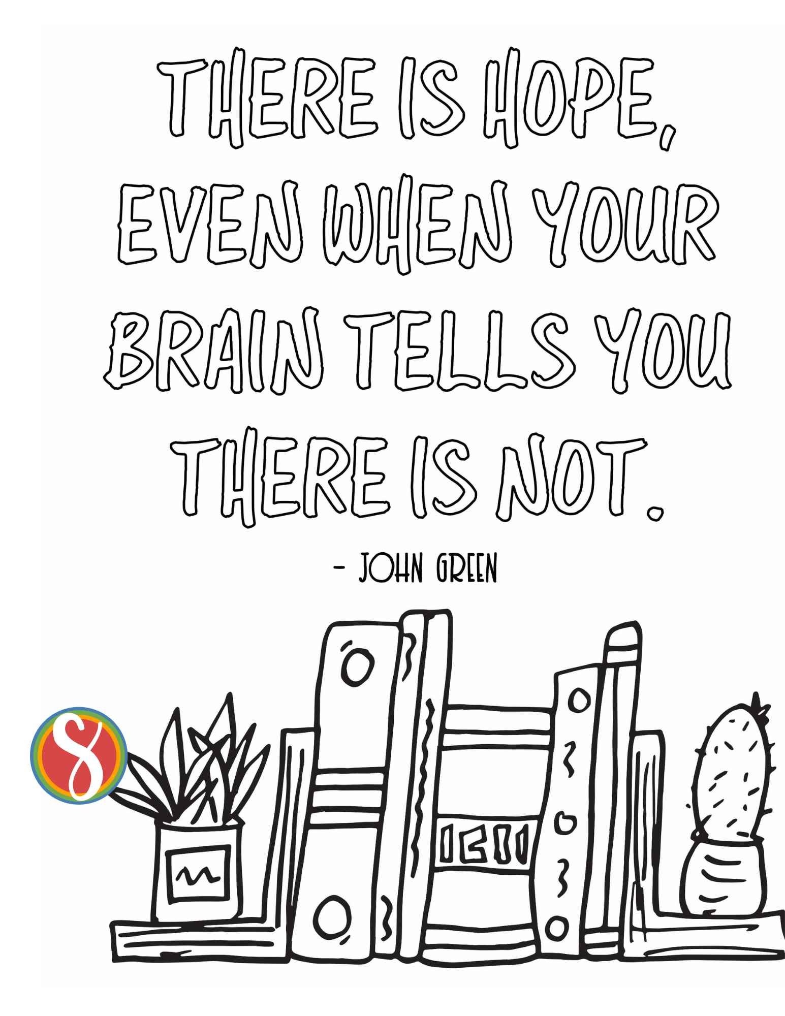 Free Mental Health Coloring Pages Stevie Doodles