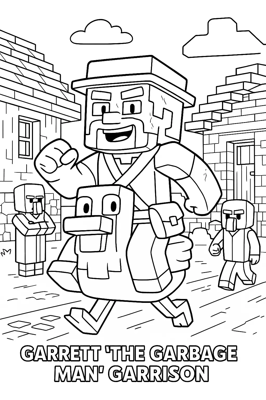Free Minecraft Movie Coloring Pages Generator 16 Minecraft Movie Coloring Pages To Download