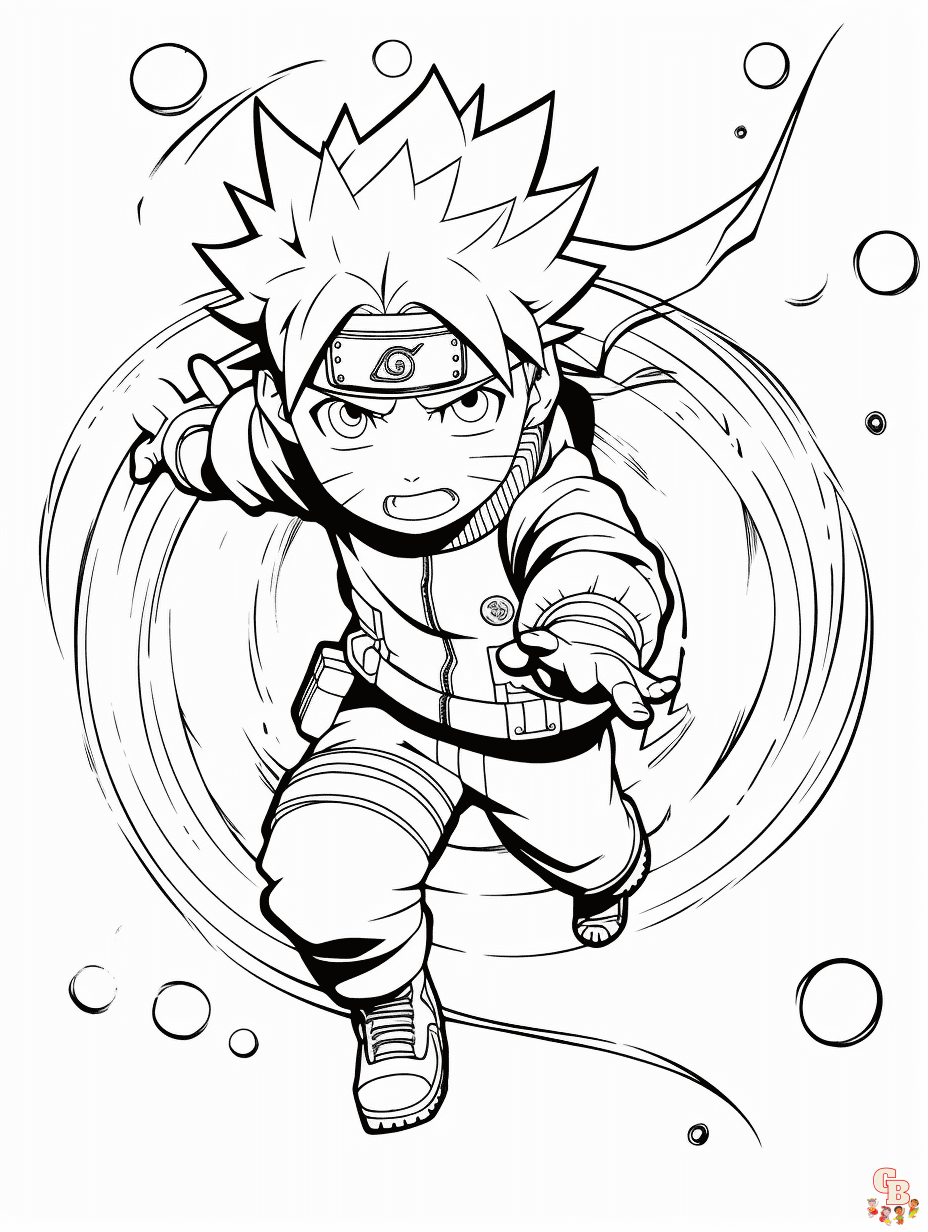 Free Naruto Coloring Pages For Kids And Adults GBcoloring