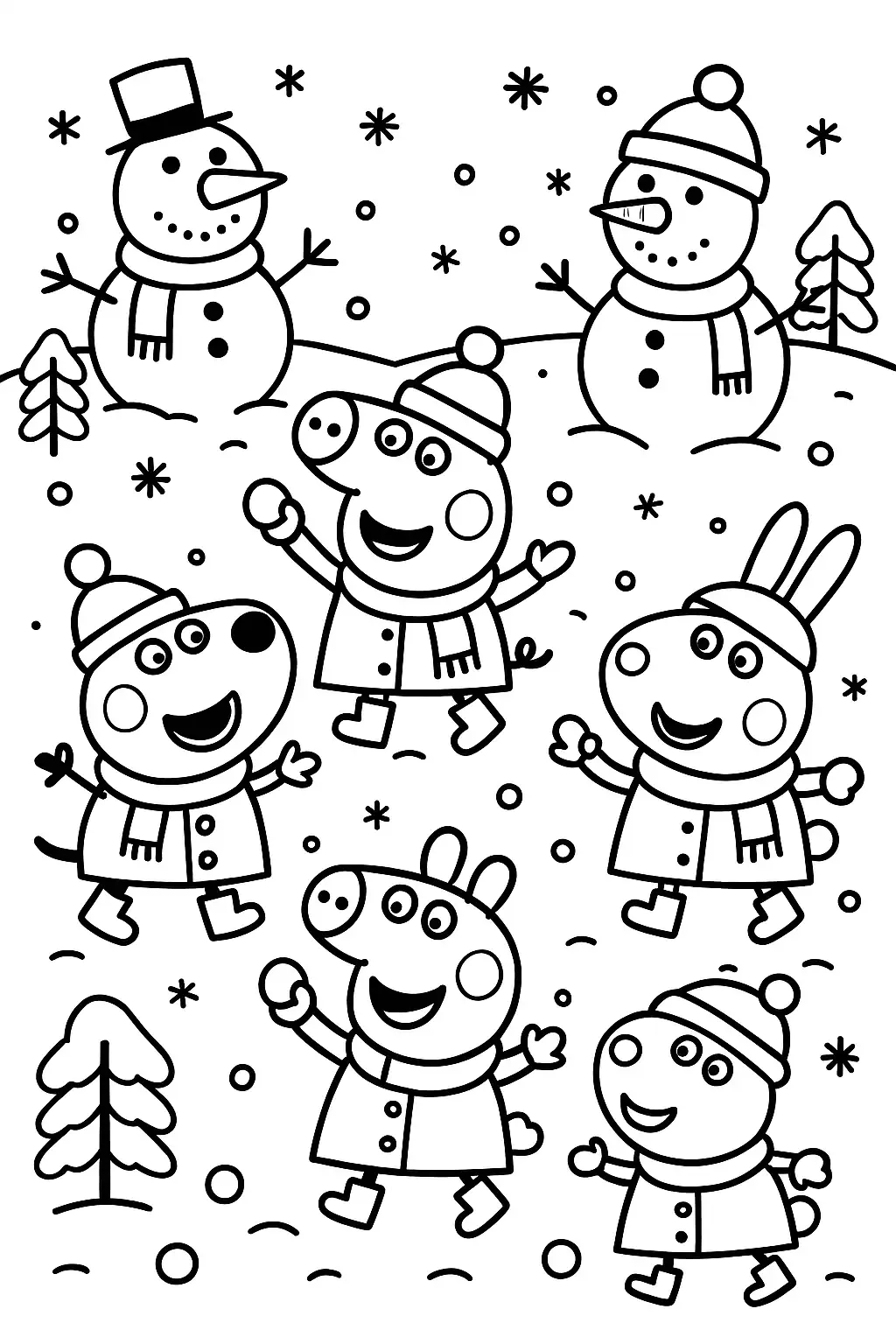 Free Peppa Pig Coloring Page Generator 20 Peppa Pig Coloring Page To Download