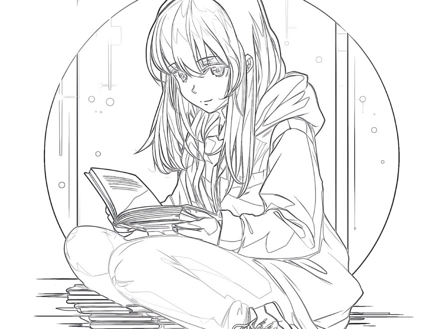 Free Printable Anime Coloring Sheets Coloring Pages Mimi Panda