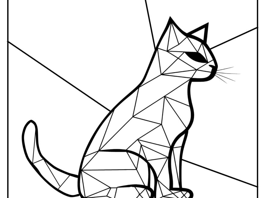 Free Printable Cat Coloring Pages