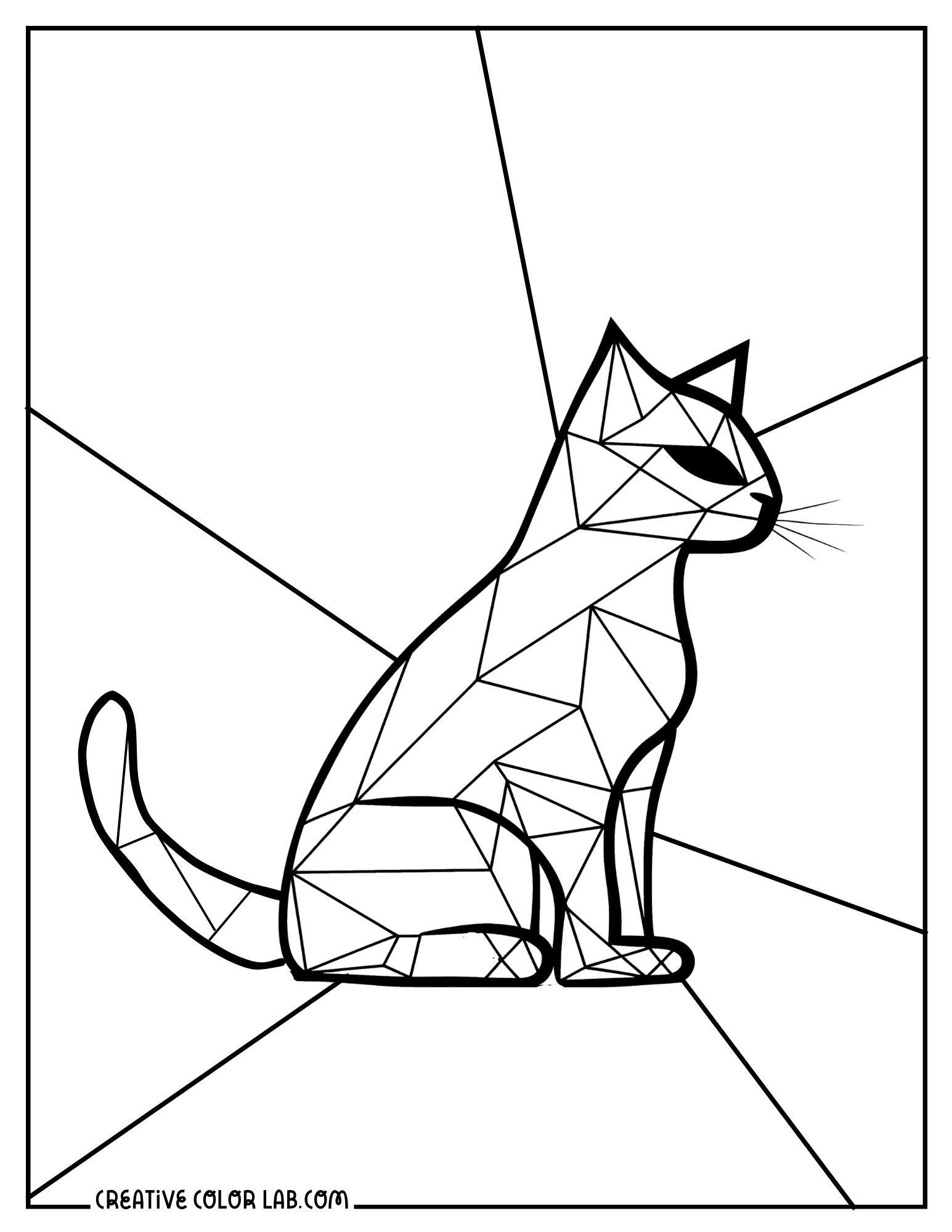 Free Printable Cat Coloring Pages Free Printable Cat Coloring Pages