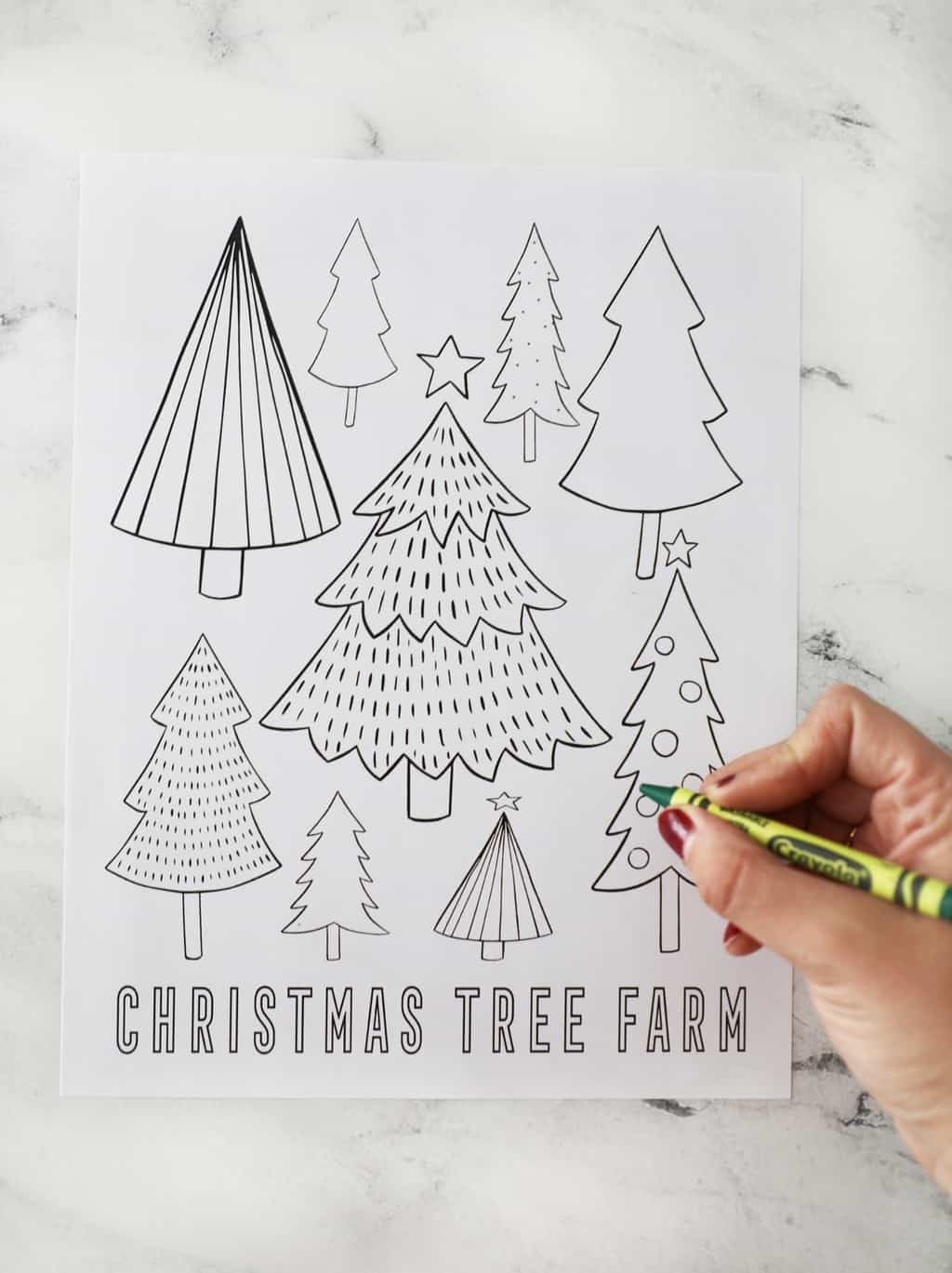 Free Printable Christmas Coloring Pages Pretty Providence
