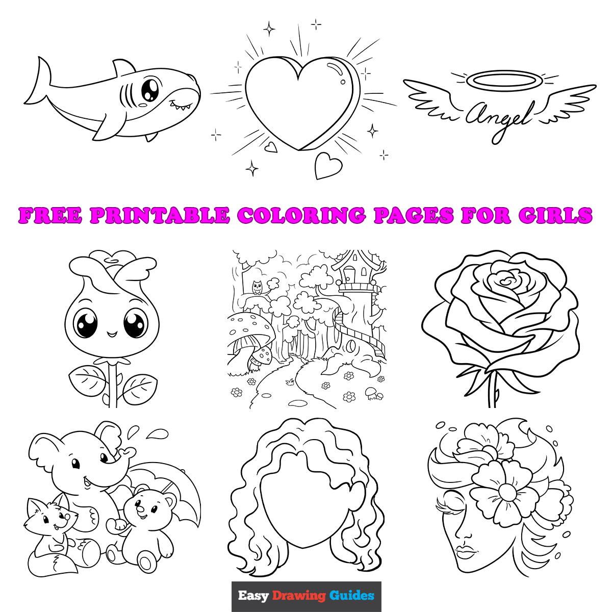Free Printable Coloring Pages For Girls