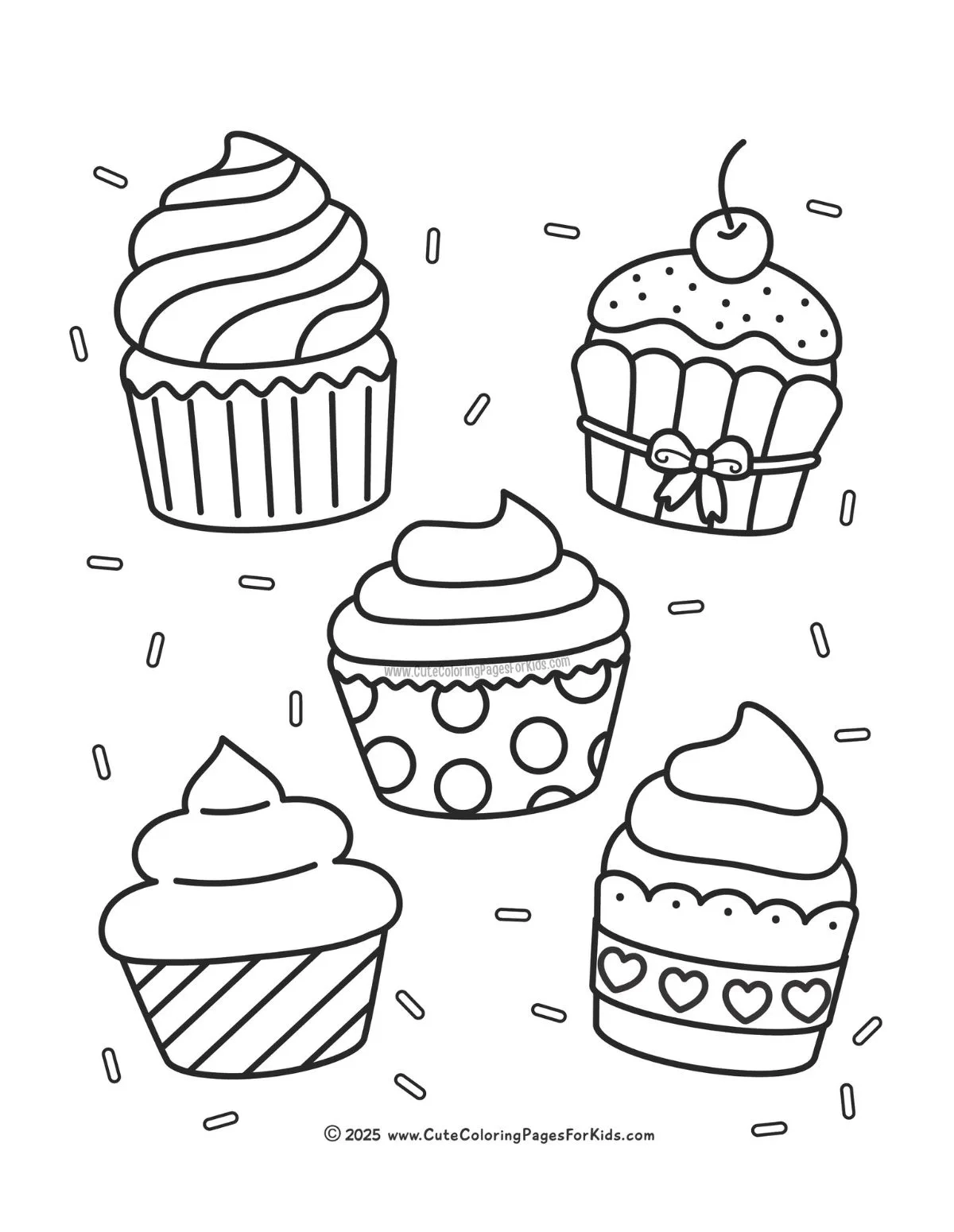 Free Printable Cupcake Coloring Pages Cute Coloring Pages For Kids Free Printable Cupcake Coloring Pages Cute Coloring Pages For Kids