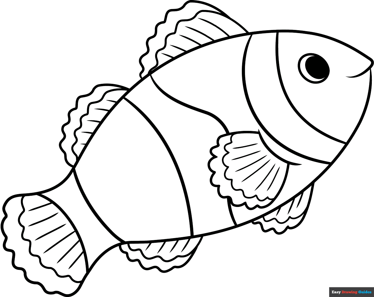 Free Printable Fish Coloring Pages For Kids
