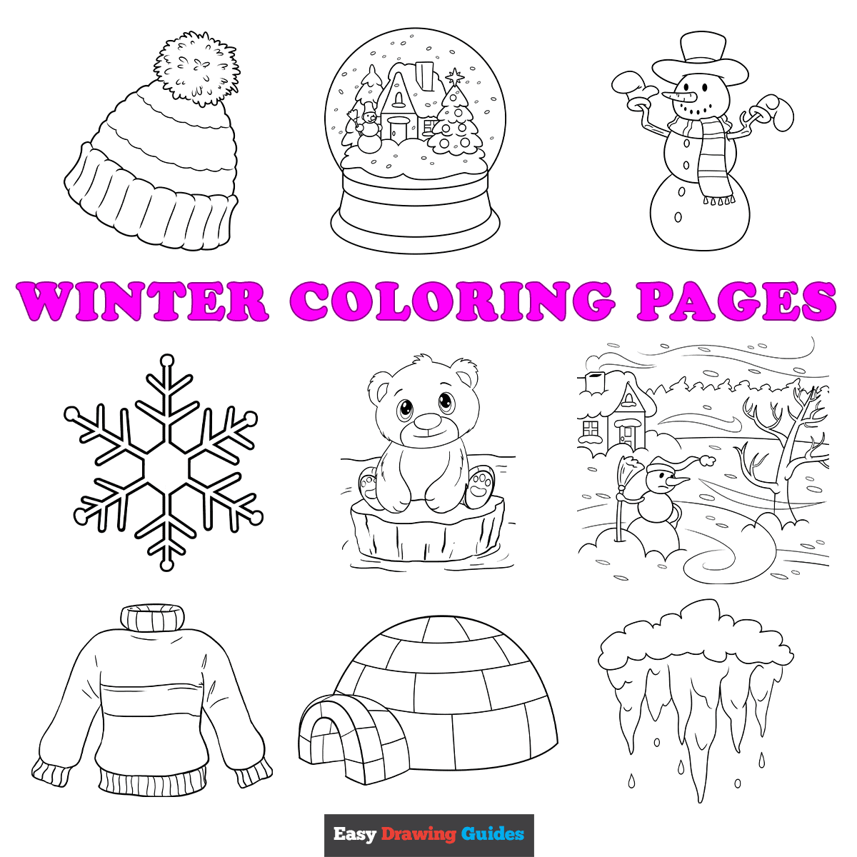 Free Printable Winter Coloring Pages For Kids