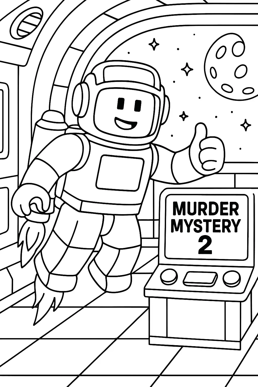 Free Roblox Coloring Pages Generator 16 Roblox Coloring Pages To Download