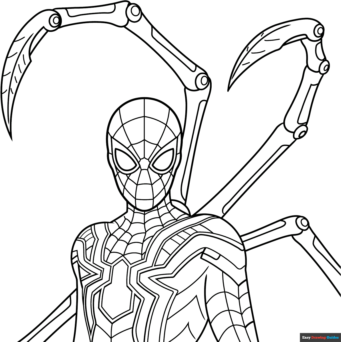 Marvel Coloring Pages Printable Easy